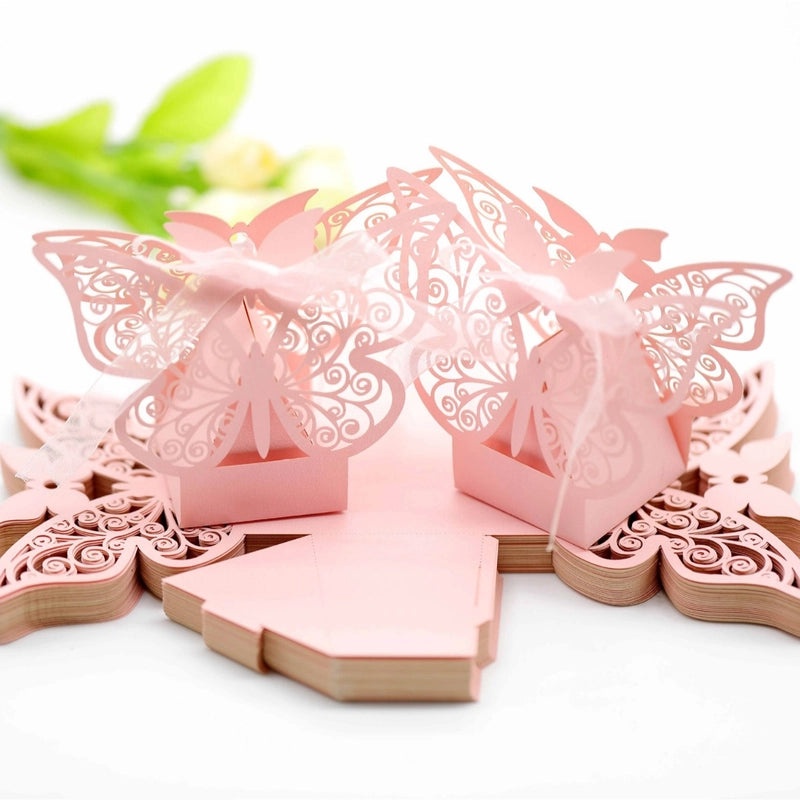 Butterfly Paper Gift Wrapping Supplies for Holiday Wedding Party Presents | Gift Wrapping Decorations