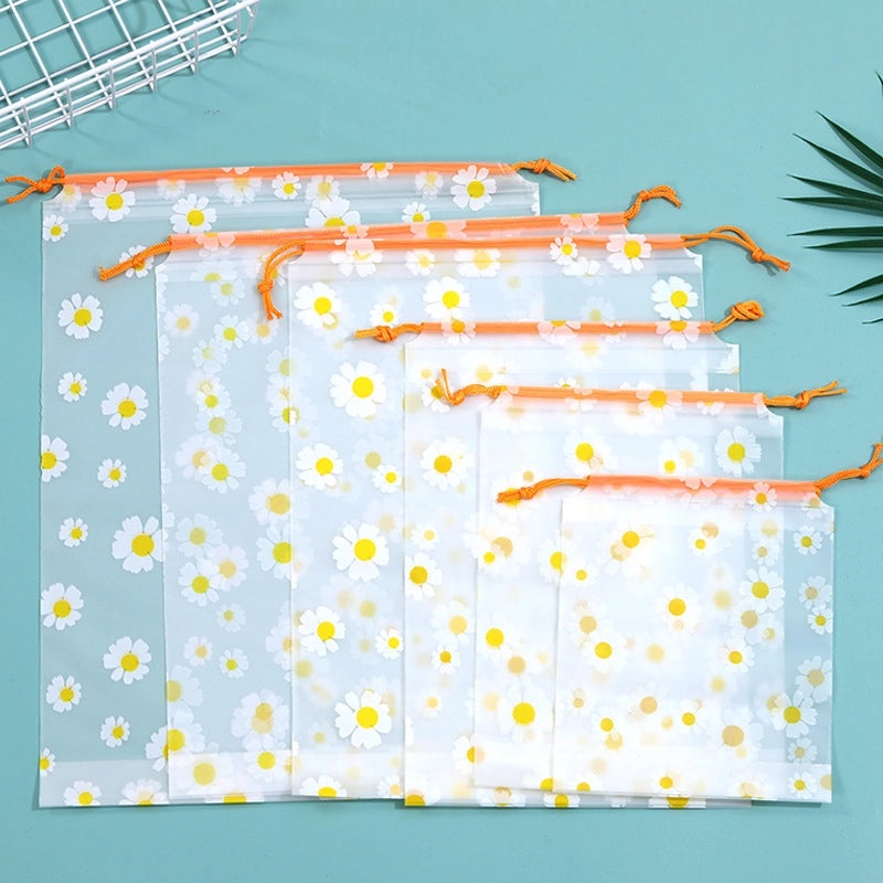 Casual Cartoon Solid Color PE Storage Pouch for Daily Use|Storage Bags & Organizers