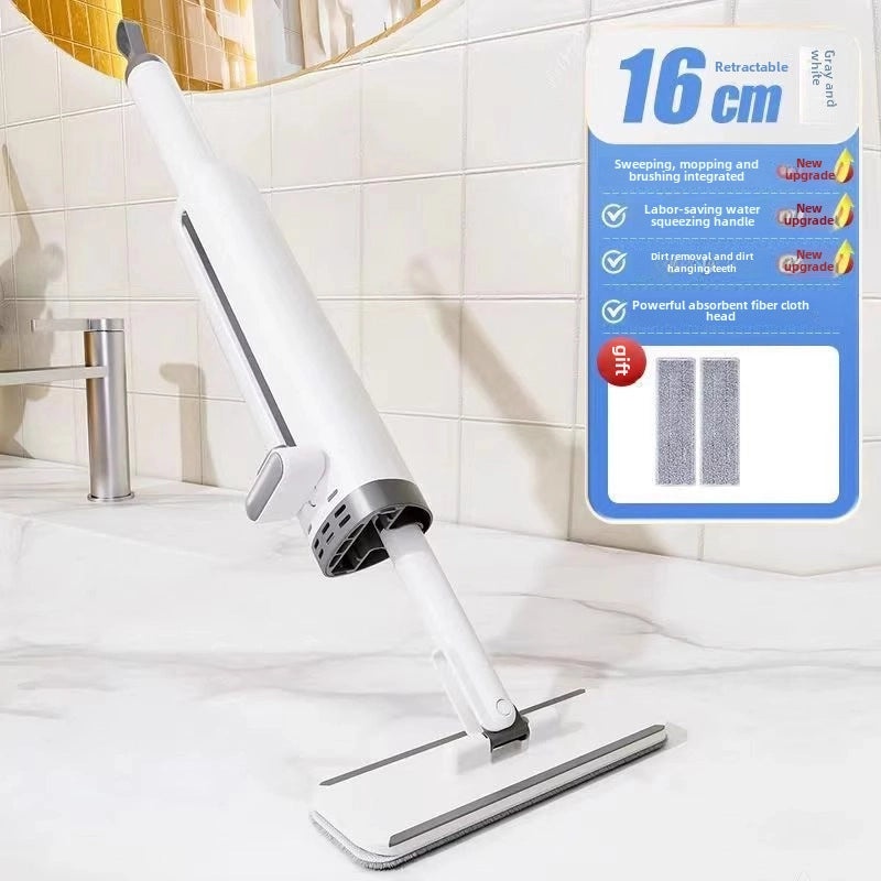 Mini Hand-held Absorbent Flat Mop Lightweight Desktop Kitchen Bathroom Cleaning Tool|家居清洁用品