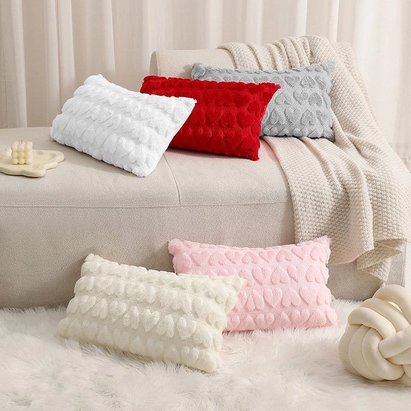 Solid Color Minimalist Polyester Throw Pillow Covers for Bedding|Home Decor & Bedding
