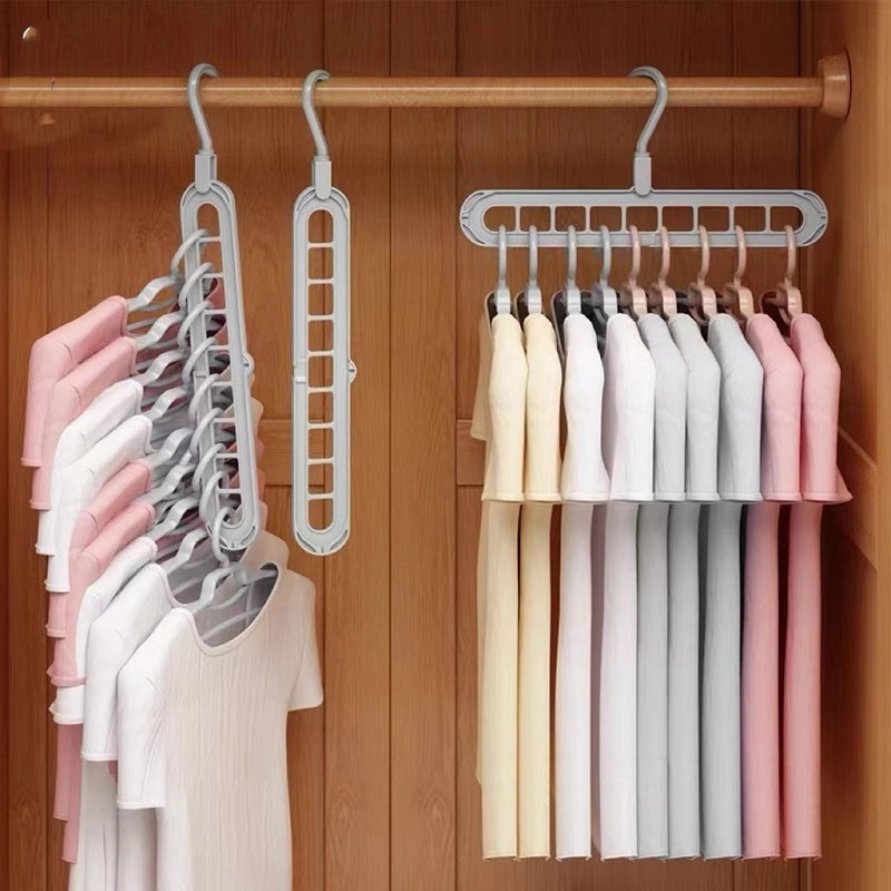 Multi-purpose 9-Hole Drying Rack | Home Storage & Organization