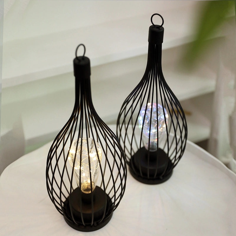 Vintage Style Solid Color Metal Iron Indoor Night Party Lights|Home Decor Lighting