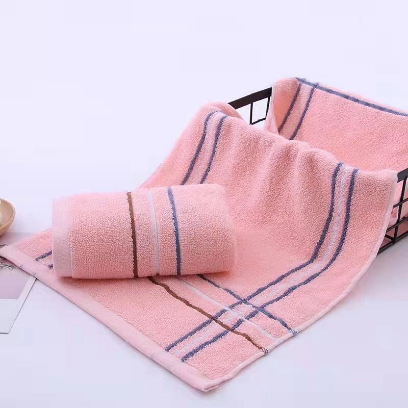 Gaoyang Cotton Absorbent Face Towel Embroidered Polyester Cotton Soft Washcloth Independent Packaging|Home & Living - Bath Towels