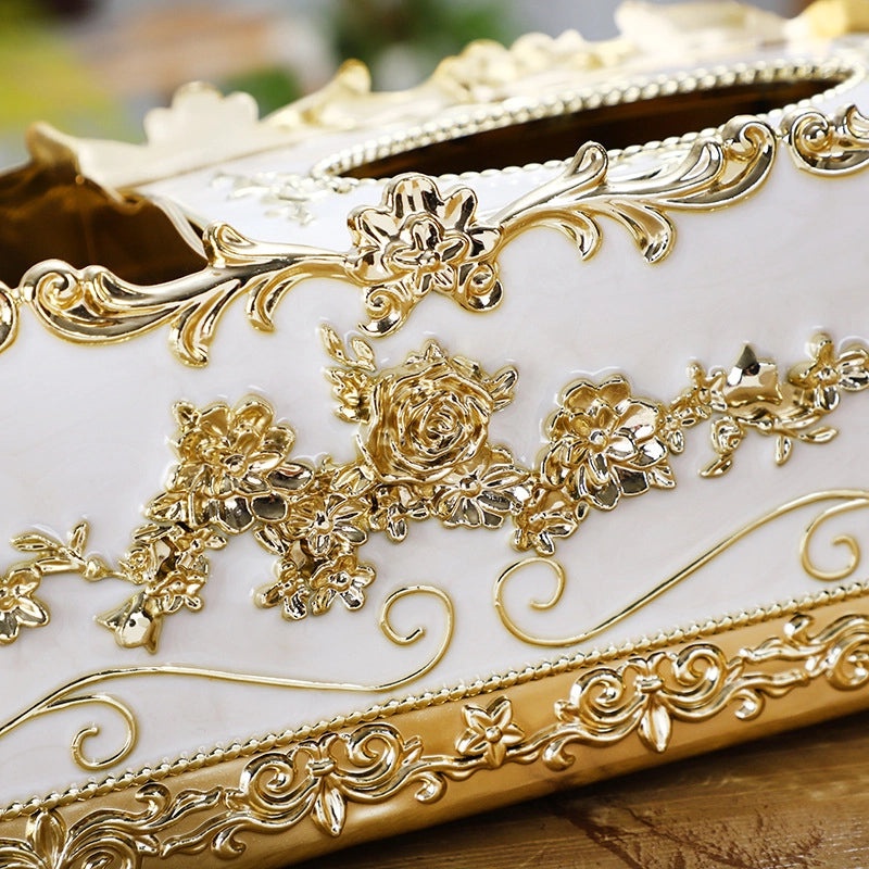 Elegant Minimalist Solid Color Plastic Tissue Box Holder|Home Decor & Storage Solutions