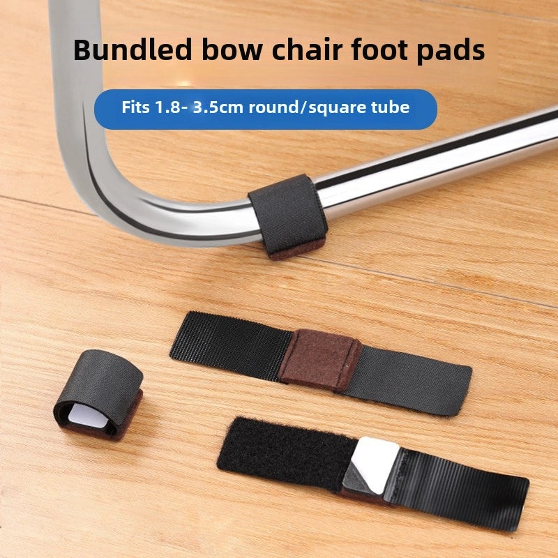 Silicone Chair Foot Covers Mute Anti-slip Protective Pads for Office Computer Chair Wooden Floor|办公家具配件