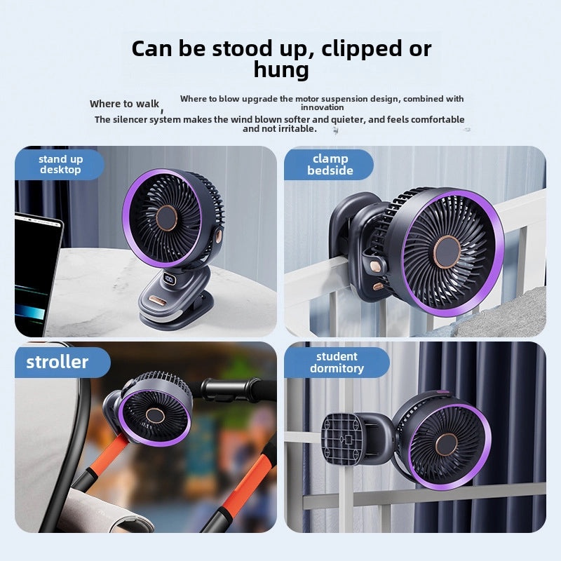 Mini Clip Fan with Brushless Motor|Home Appliances and Fans