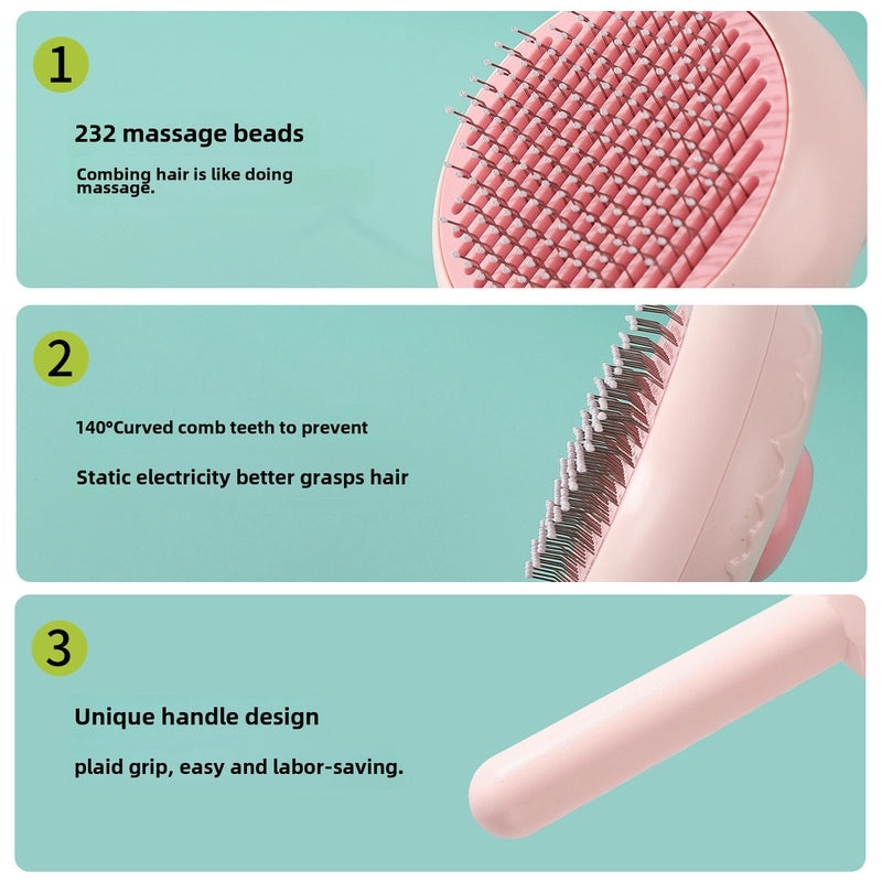 Pet Cat and Dog Needle Comb for Hair Cleaning | Pet Grooming Tools