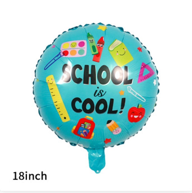 Back To School Cute Classic Letter Pencil Aluminum Foil Balloons for Party Festival Decor|Party Supplies Balloons