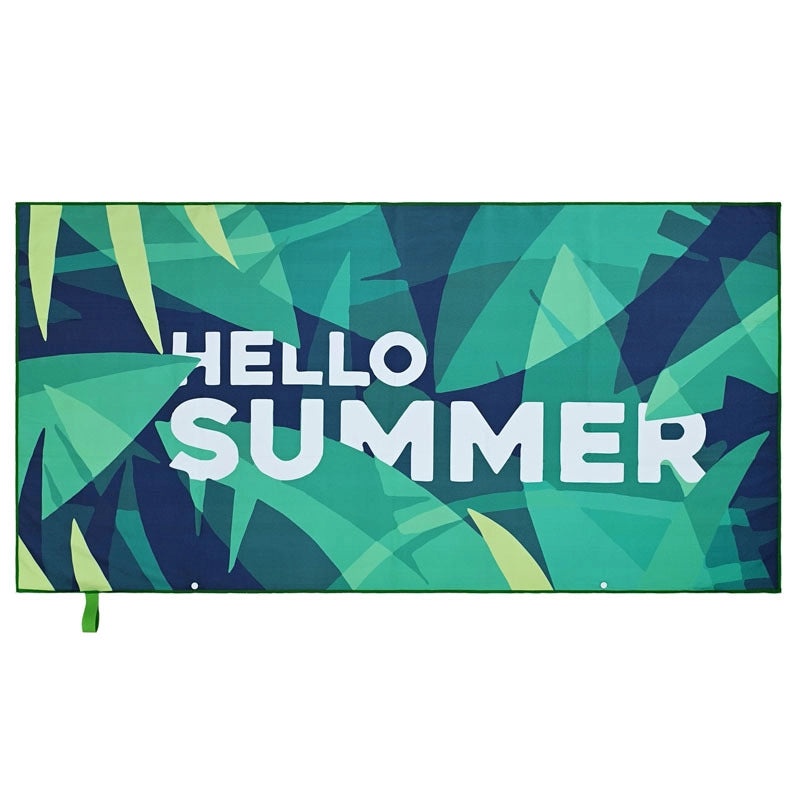 Double-sided Velvet Bath Towel with Digital Heat Transfer Print for Sports Swimming | Sports & Outdoor Towels