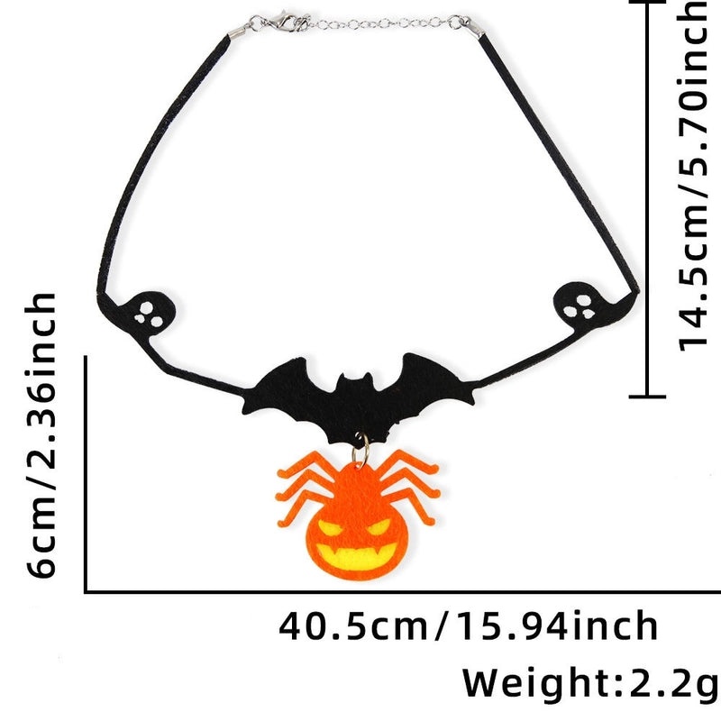 Minimalist Halloween Bat Skull Necklace | Jewelry & Accessories
