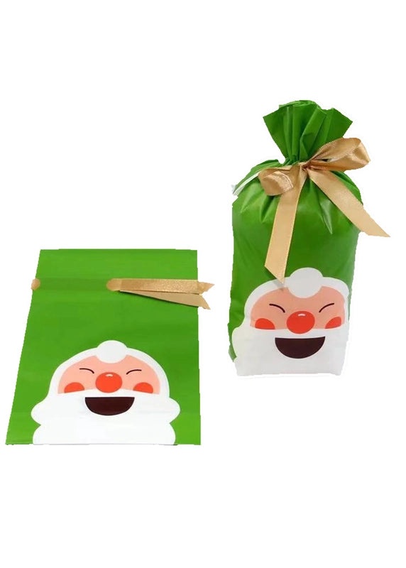 Holiday Snowflake Drawstring Gift Bags for Candy Cookies | Seasonal Packaging
