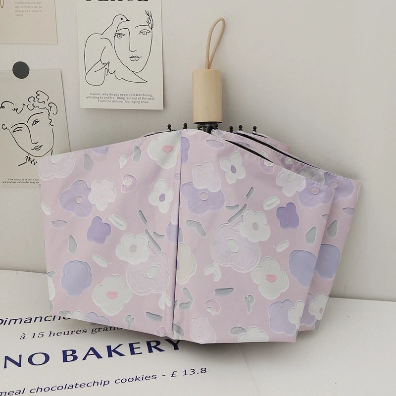 Casual Minimalist Cute Ditsy Floral Rubber Fabric Steel Necklace 50"|Jewelry & Accessories