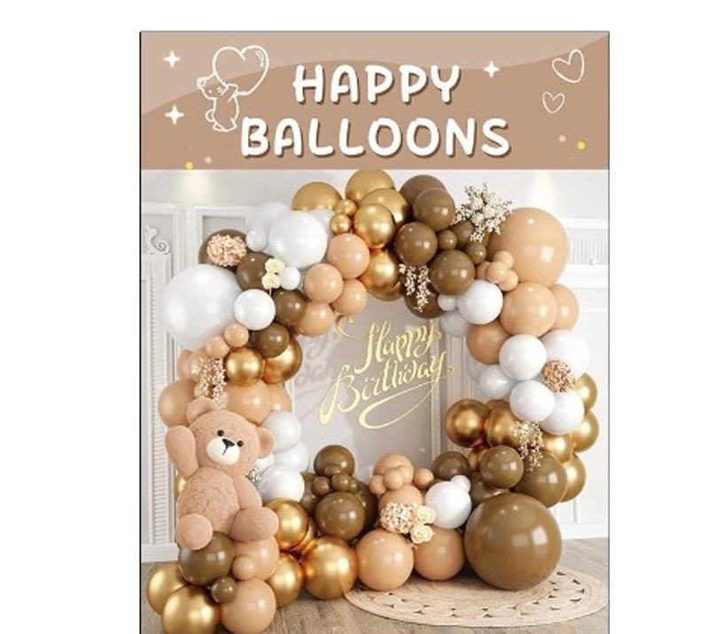 Birthday Cute Minimalist Letter Enamel Pin Holiday Festival Balloons|Jewelry Accessories