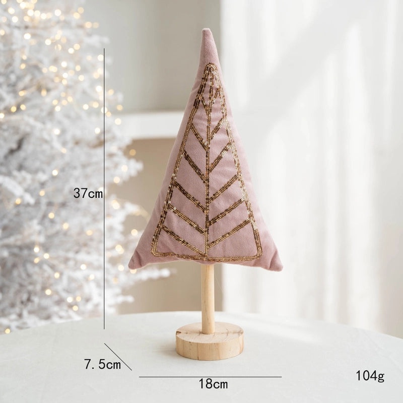 Christmas Minimalist Pumpkin Angel Resin Ornaments for Holiday Tree Table Decoration | Holiday Party Supplies