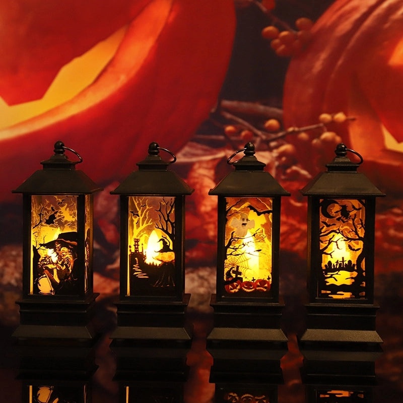 Halloween Castle Ghost String Lights|Home Decor & Festival Lighting