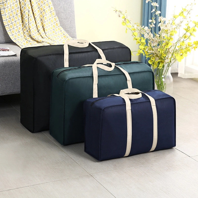 Large Waterproof Moving Storage Bag for Quilts Clothes Cotton Bedding | Home Storage & Organization