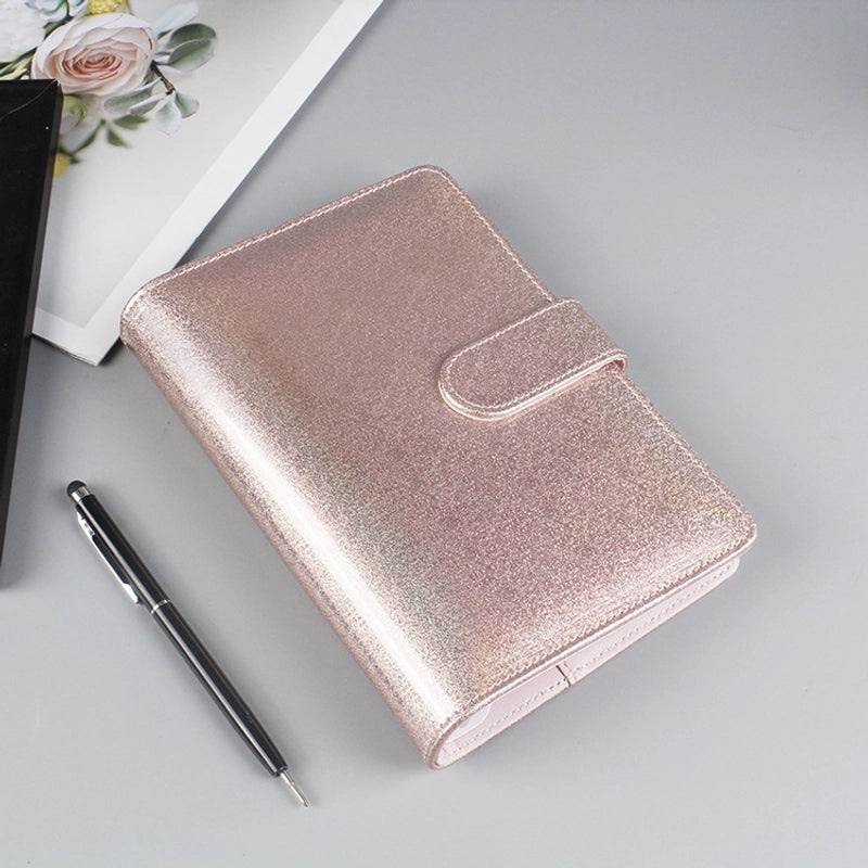 Solid Color Spiral Notebook with PU Leather Cover for School Learning|Stationery & Office Supplies