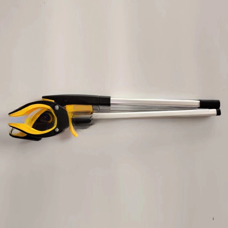 Foldable Aluminum Alloy Garbage Pick-up Tool Sanitation Household Outdoor Extended Rod Clip|Outdoor Cleaning Tools