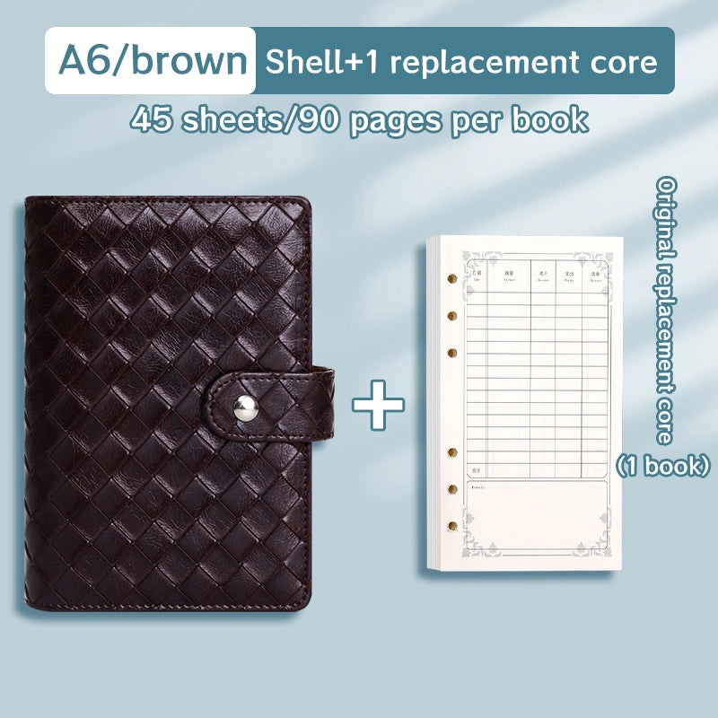 Solid Color PU Leather Notebook Set for School | Stationery & Notebooks