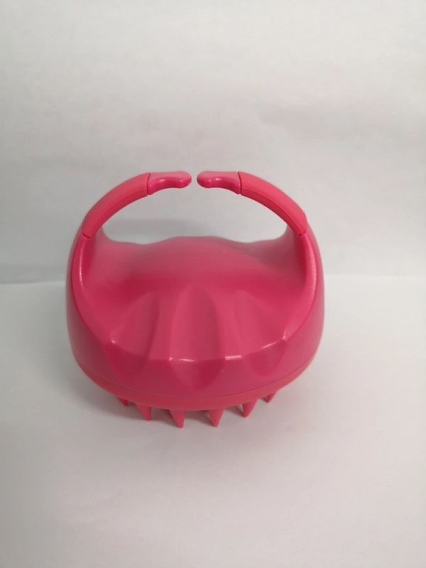 Silicone Handheld Shampoo Brush for Scalp Massage and Bath Cleaning | Hair Care & Styling Tools