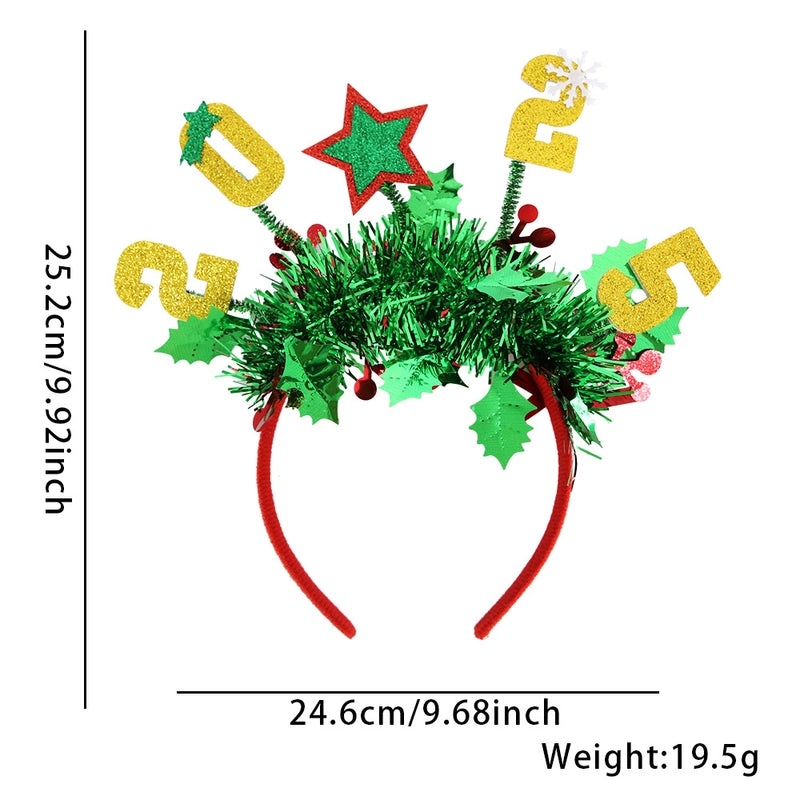 Christmas Cute IG Style Snowman & Elk Felt Hair Band Party Accessories|Holiday Hair Accessories