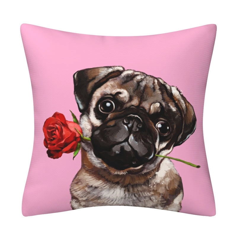 Adorable Animal Print Polyester Pillow Covers for Couch & Sofa Decor|Home Decor Accessories