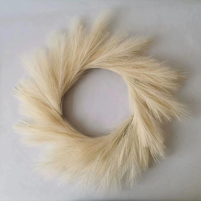 European Style Christmas Reed Wreath Holiday Decoration | Christmas Wreaths & Holiday Decor