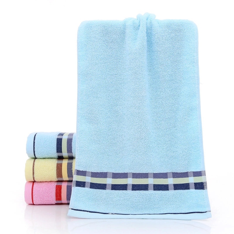 Thickened Cotton and Coral Fleece Face Towel Absorbent Soft Embroidered Logo Personalized Gift|Home & Living Towels