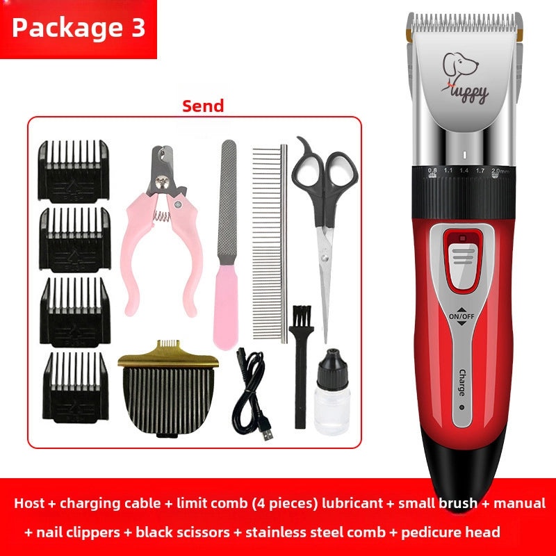 Pet Electric Hair Clipper Set for Dogs and Cats | Pet Grooming Tools