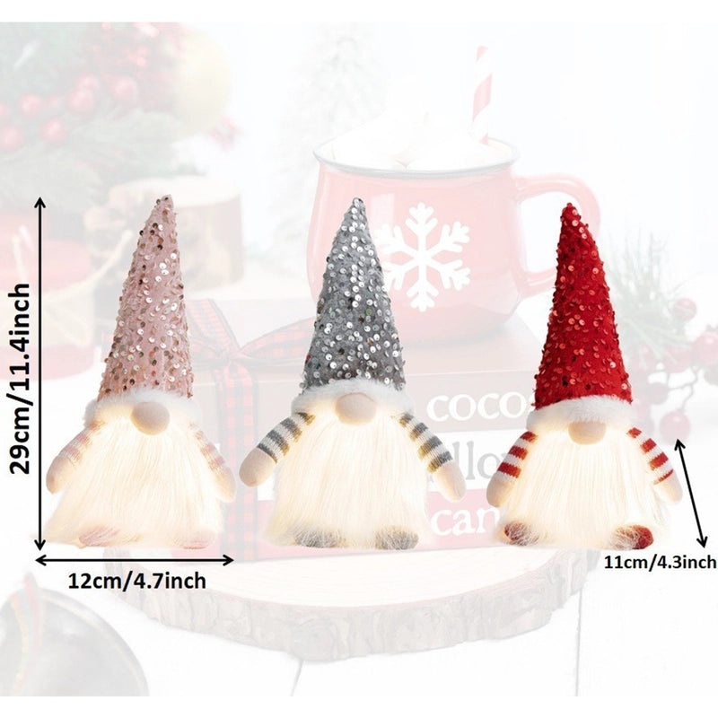 Nordic Christmas Cute Doll Ornament Rudolph Decorative Party Prop|Home Decor & Holiday Ornaments