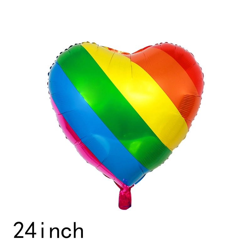 Classic Letter Heart Shape Aluminum Foil Balloons for Birthday Party Festival Decoration|Party Supplies Balloons