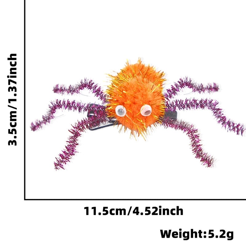 Halloween Spider Hairball Hairpin for Holiday Party|Hair Accessories