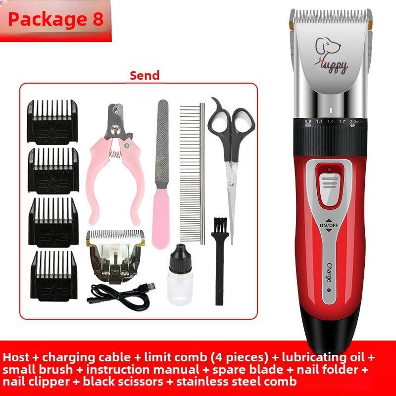 Pet Electric Hair Clipper Set for Dogs and Cats | Pet Grooming Tools
