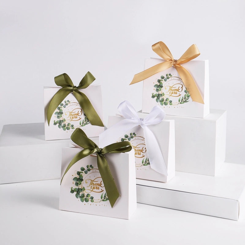 Elegant Wedding Gift Bags with Letter Bow Knot Design | Party Supplies & Gift Wrapping