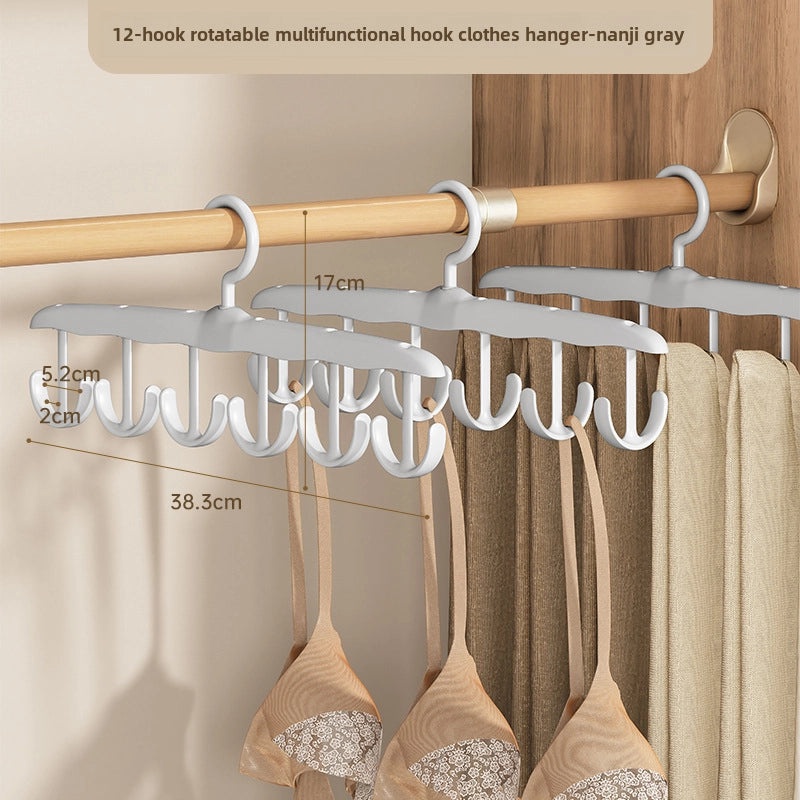Multi-functional Plastic Sling Hanger for Underwear and Vests | Home Storage & Organization
