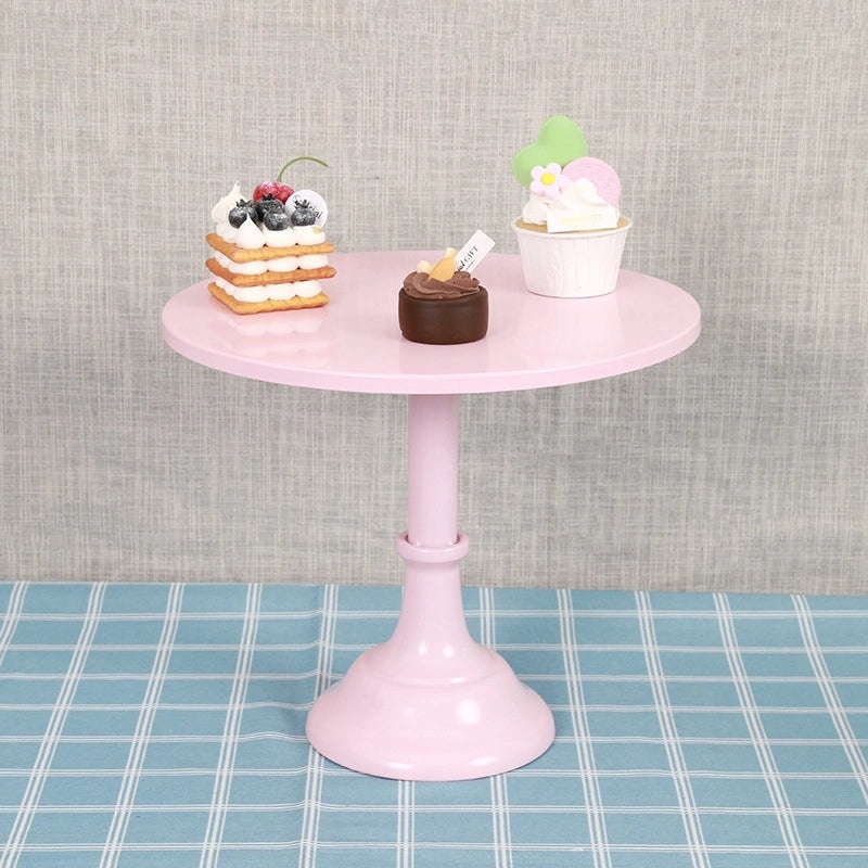 Nordic Solid Color Iron Cake Stand for Daily Use and Parties|Home Decor & Kitchen Accessories