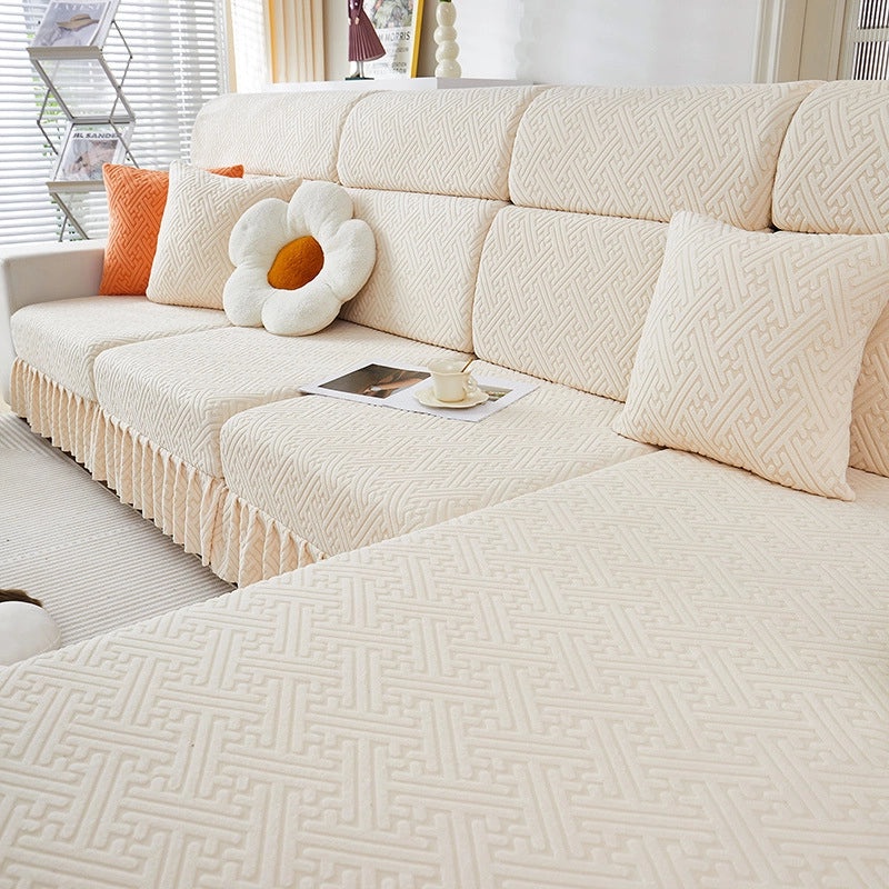 Elastic Universal Sofa Cover All-inclusive Four Seasons Stretch Slipcover Modern Simple Design|Home Decor>Sofa Covers