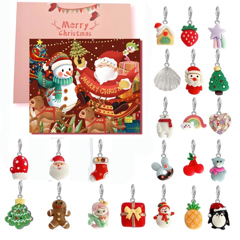 Festive Rainbow Animal Charms Christmas Party Accessories|Holiday Party Supplies