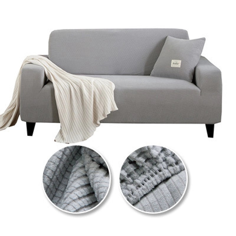European Style Elastic Sofa Cover Full Dust-Proof Fabric Slipcover for Single and Double Sofas|Home Decor & Furniture Accessories