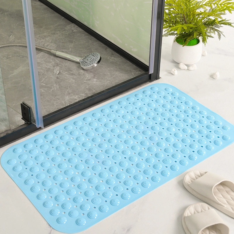 Modern Minimalist Solid Color Non-slip PVC Bathroom Mat Anti-slip Shower Floor Mat|Home & Bathroom Accessories