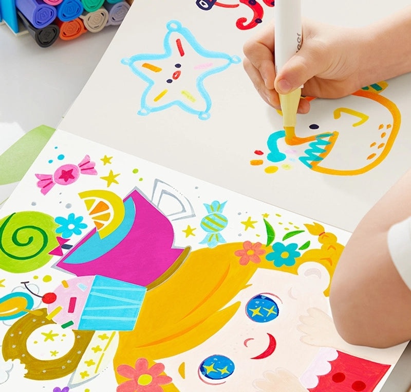 Toddler Drawing and Painting Letter Paper Toy Set for Ages 3-6 | Educational Art Supplies for Kids