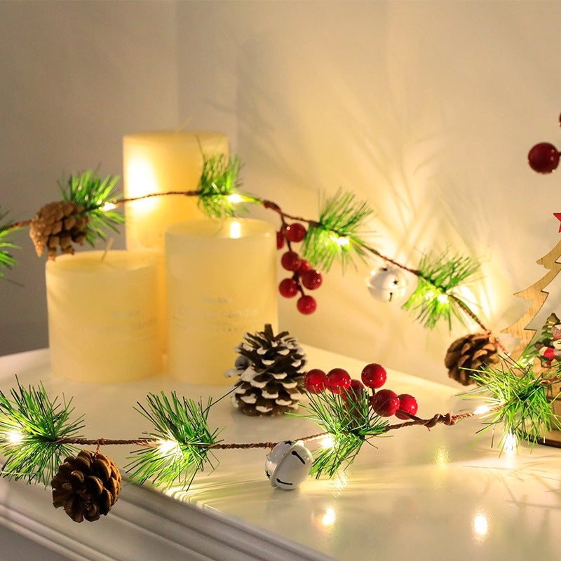 Romantic Christmas Pine Cone String Lights for Party Decoration|Holiday & Seasonal Lighting