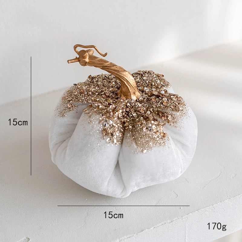 Christmas Minimalist Pumpkin Angel Resin Ornaments for Holiday Tree Table Decoration | Holiday Party Supplies