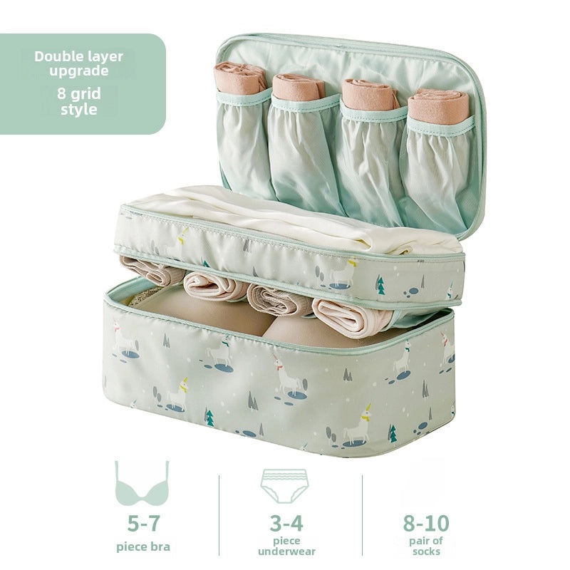 Travel Portable Underwear and Bra Organizer Bag | Luggage & Travel Accessories