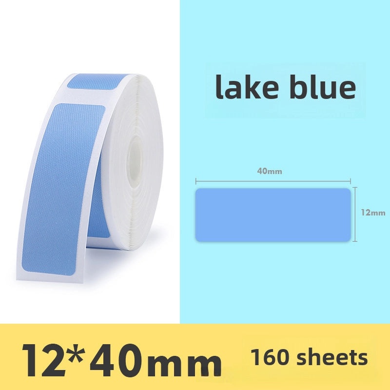 Jingchen D11 Transparent Thermal Printing Label Paper for Jewelry Cosmetic Cable | Adhesive Protective Pet Paper|Label Supplies