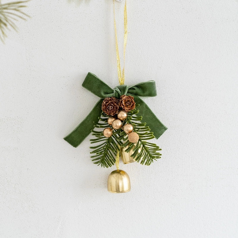 Korean Style Christmas Bell Hanging Ornaments Iron Holiday Party Home Decorations|Home Decor Ornaments