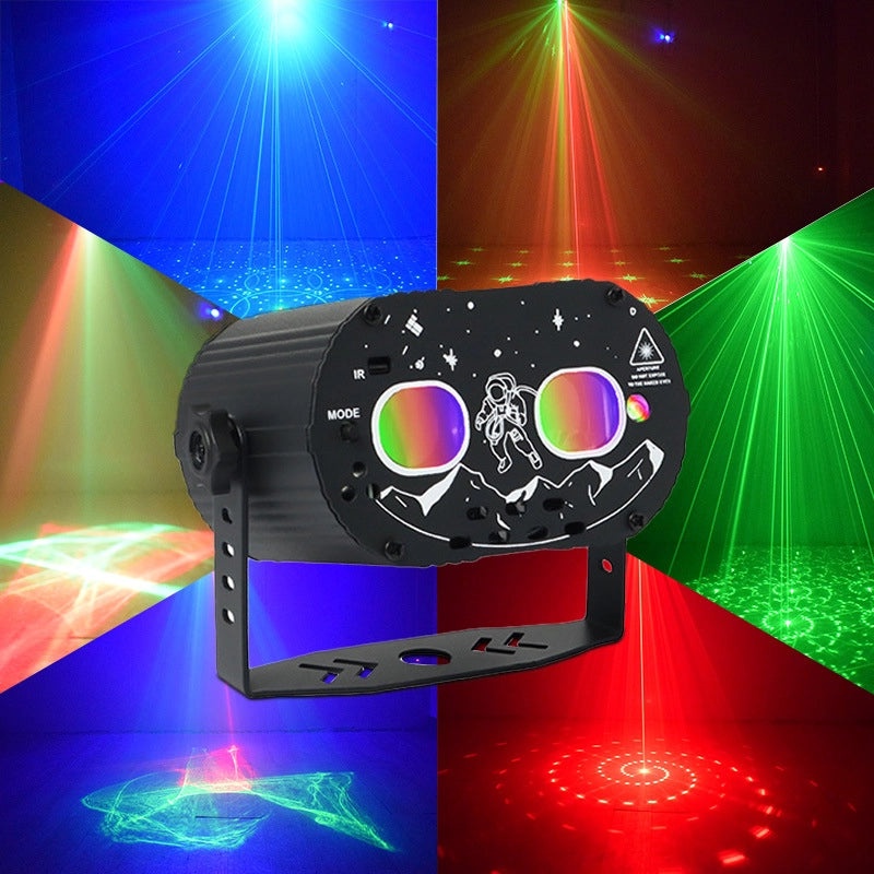 Aurora Borealis Laser Stage Light with Sound Control and Remote | Party & Disco Lighting