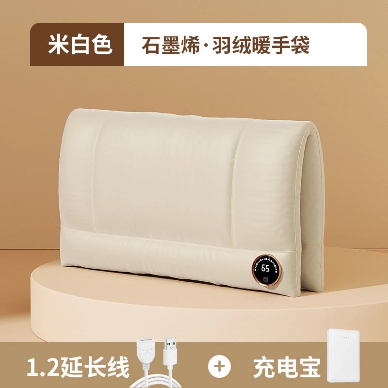 Graphene Rechargeable Hand Warmer USB Plug-in Double-sided Heating Explosion-proof Winter Gift Customization|Winter Accessories