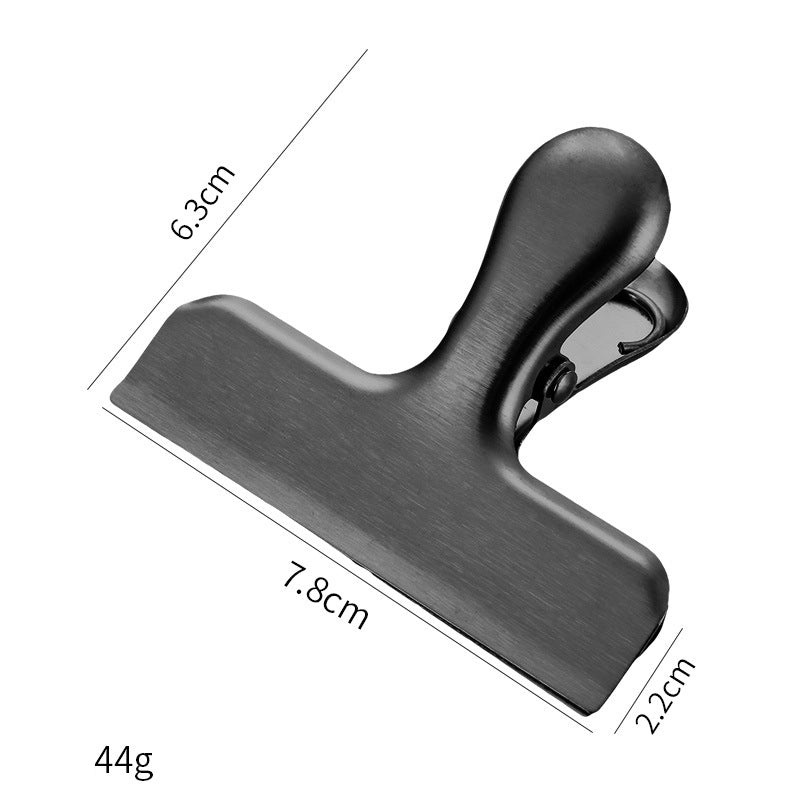 Stainless Steel T-type Sealing Clip for Snack Bags | Kitchen Storage Accessories