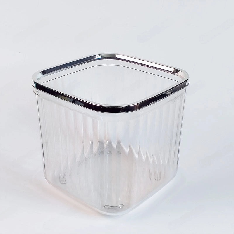 Push-Open Mini Desktop Trash Can Transparent Small Table Paper Bin for Bedroom Office Home Use|Home & Living>Storage & Organization>Trash Bins
